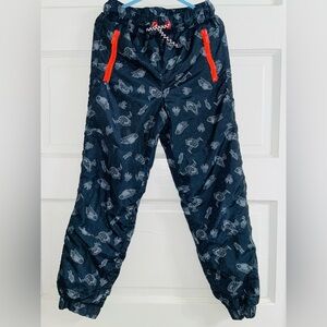 Kids Space-Themed Navy Joggers